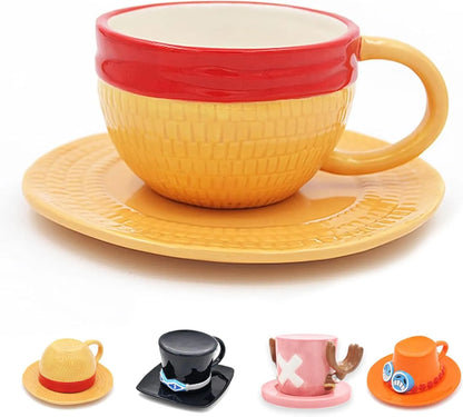 Tasse Mug Luffy Ace Sabo Chopper - One piece - BAKASHOP